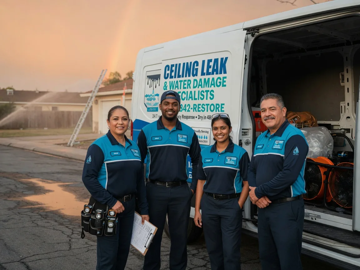 Ceiling Leak Cleanup company in Goodells, MI