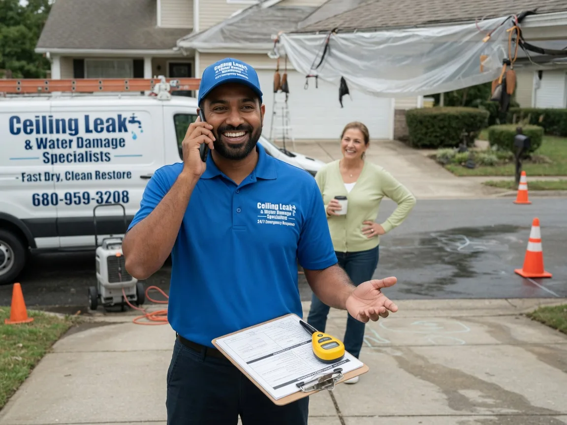 Ceiling Leak Cleanup Goodells, MI FAQs